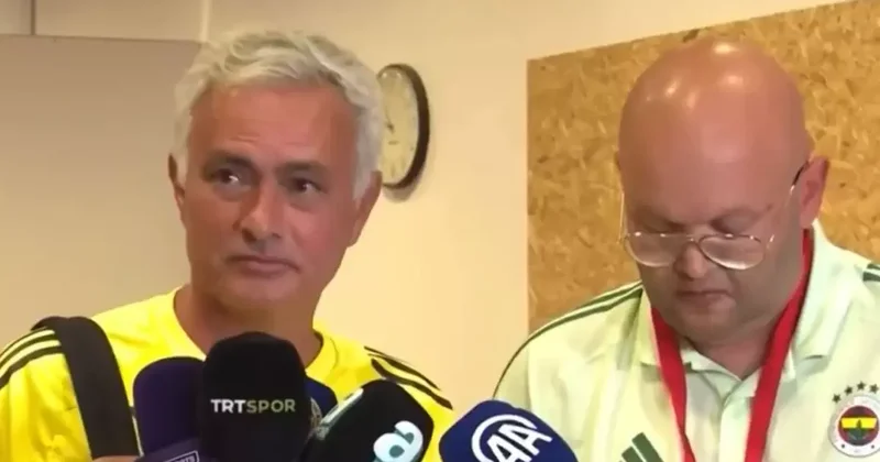 Mourinho Ali Koç u eleştirdi! Tercüman o sözleri çevirmedi