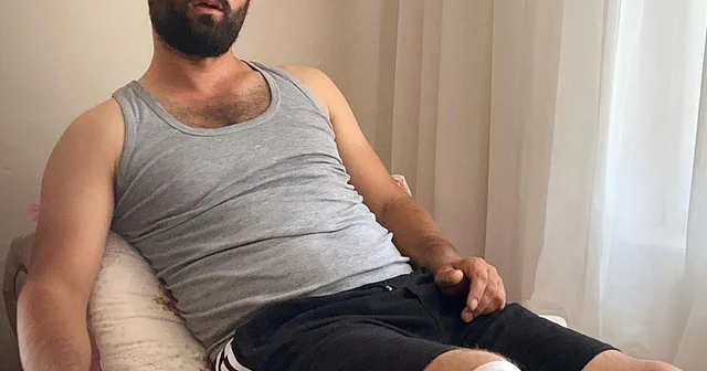 Arkadaşının kürekli müdahalesiyle kendisine saldıran ayıdan kurtuldu Iğdır Haberleri