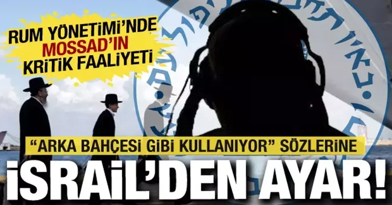 İsrail den Kıbrıs a sessiz istila: MOSSAD Rum polislerini eğitmeye başladı iddiası!