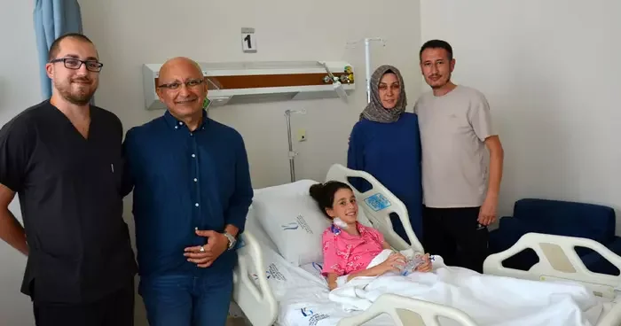 10 yaşında kalbindeki iki delik kapatıldı: Artık kalbim ağrımayacak