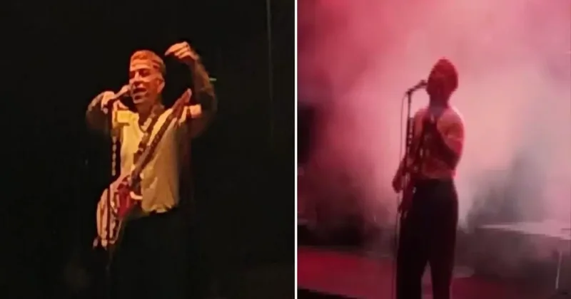 Bursa daki Athena konserine yangın engeli! Yarıda kesildi