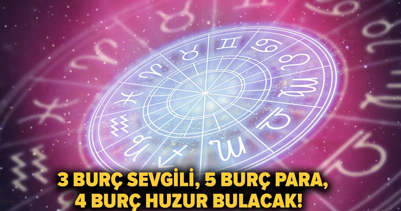 3 burç sevgili, 5 burç para, 4 burç huzur bulacak! Dinçer Güner 12 burç tek tek için anlattı