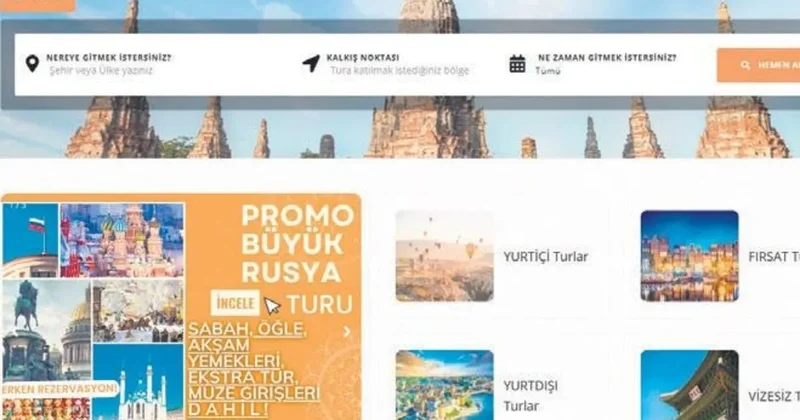 Tur şirketi bine yakın vatandaşı mağdur etti!