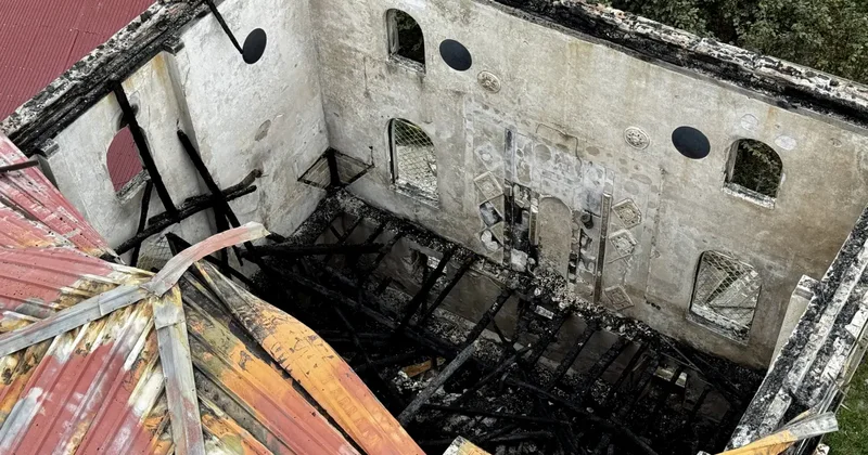 Ordu da cami yangını: Kullanılamaz hale geldi!