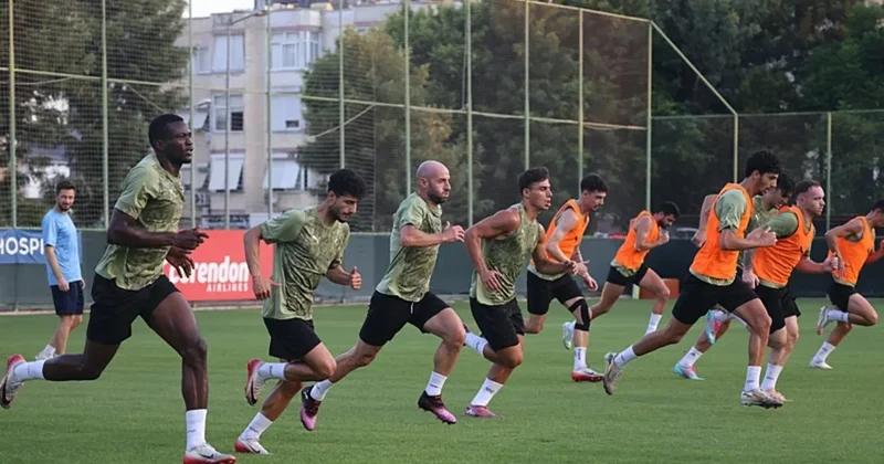 Alanyaspor, Beşiktaş maçının hazırlıklarına başladı