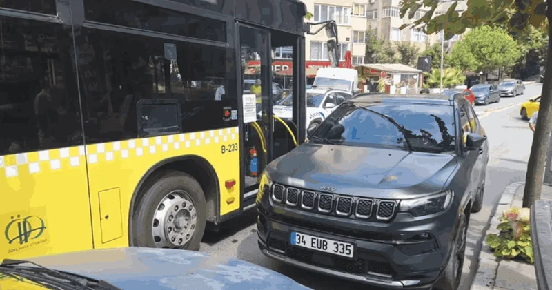 Hatalı park Şişli yi kilitledi! Trafik 40 dakika durdu