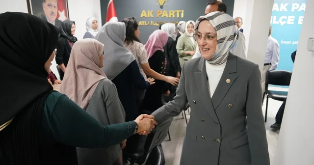 AK Parti Ankara Milletvekili Lütfiye Selva Çam dan Polatlı ya ziyaret Ankara Haberleri