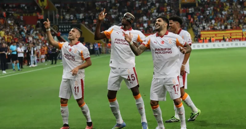 2 takım tarih yazdı Galatasaray a piyango vurdu! Sözcü Gazetesi