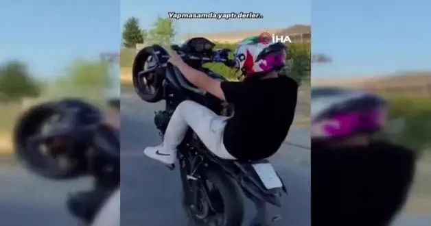 Tek teker magandası Yakalayabilen olmadı dedi rekor ceza yedi
