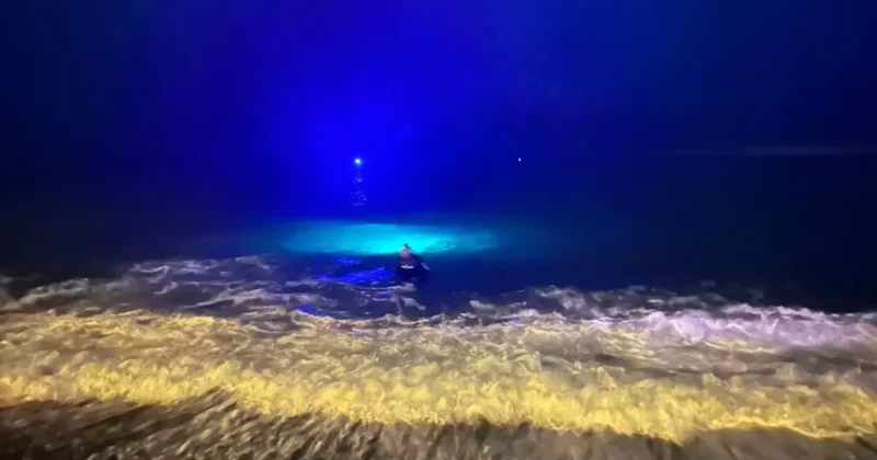 Trabzon da Çocuk Denizde Kayboldu
