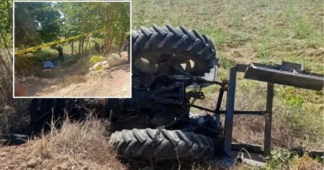 Tarlasına giderken devrilen traktörün altında kaldı: Hayatını kaybetti Gündem Haberleri