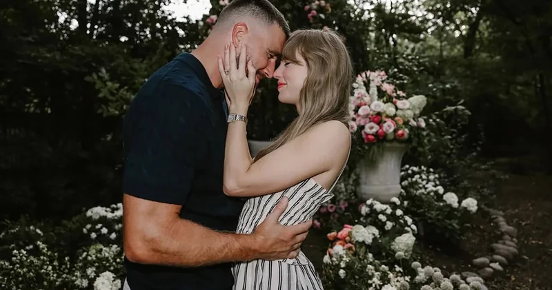 ABD li ünlü şarkıcı Taylor Swift, Amerikan futbolu oyuncusu Travis Kelce ile nişanlandı