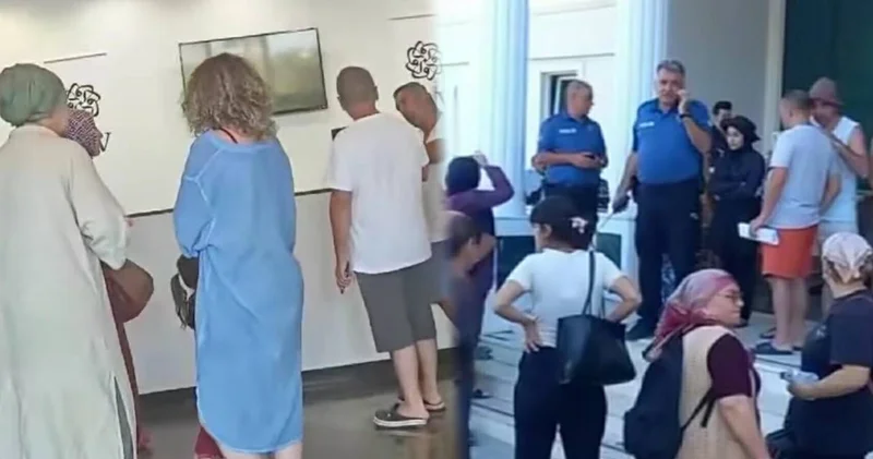 Maaşları ödenmeyen çalışanlar iş bıraktı: Otelde kriz çıktı! Tatilciler resepsiyona akın etti