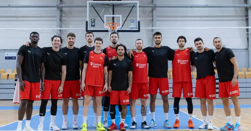 Letonya Türkiye EuroBasket 2025 heyecanı başladı