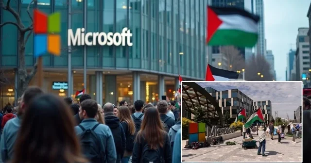 Soykırım destekçisi Microsoft a tepkiler çığ gibi: Çalışanlar kelepçelenerek gözaltına alındı Teknoloji Haberleri