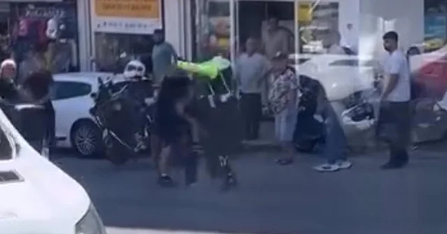 Trafik polisine saldıran şüpheli tutuklandı İzmir Haberleri