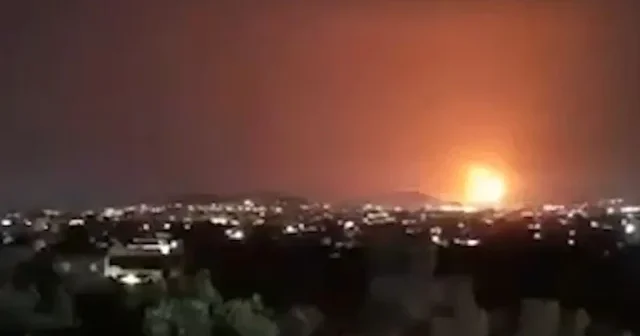 İsrail yine Şam ı vurdu: Savunma Bakanlığına ait binalar hedef alındı VİDEO İZLE