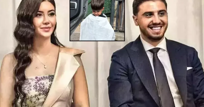 Ozan Tufan ın oğlunu okula giderken giydiği kostüm bomba