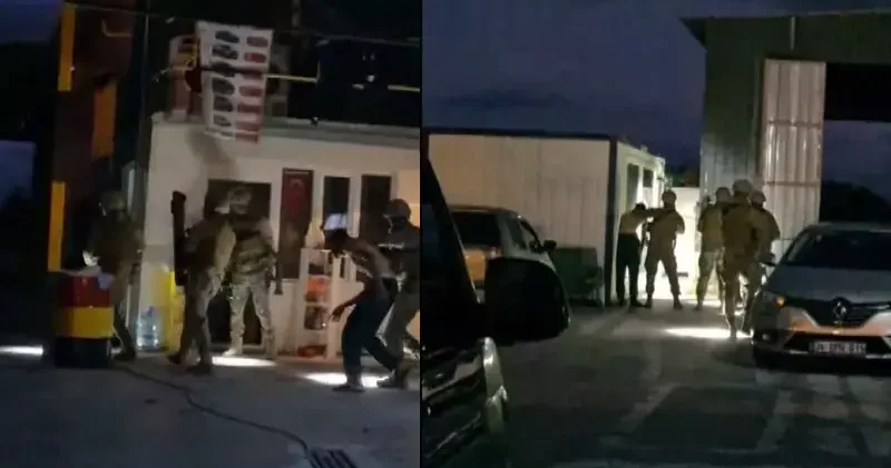 İş insanını tehdit edip 40 bin dolar haraç isteyen 4 şüpheli yakalandı