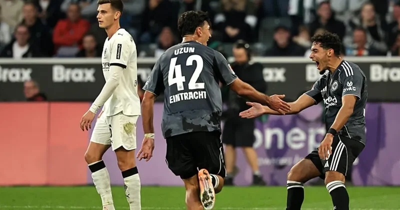 Can Uzun parladı, Eintracht Frankfurt kazandı!