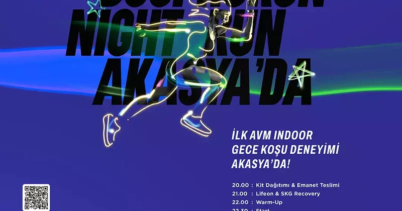 Akasya Bosphorun Indoor, gece koşusuyla geri dönüyor