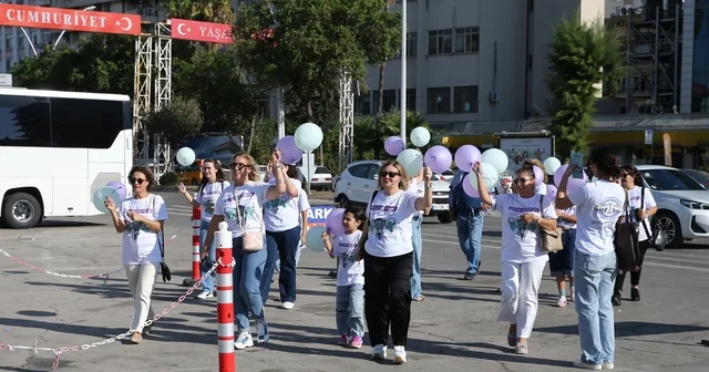 Adana da polikistik over sendromuna yönelik farkındalık yürüyüşü düzenlendi Adana Haberleri