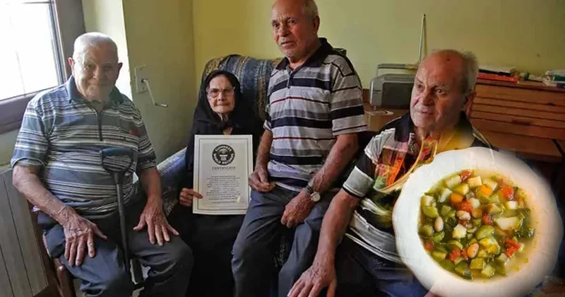 Dünyanın en yaşlı ailesi olarak Guinness Rekorlar Kitabı na girmişlerdi: Her gün öğle yemeğinde aynı çorbayı Sözcü Gazetesi