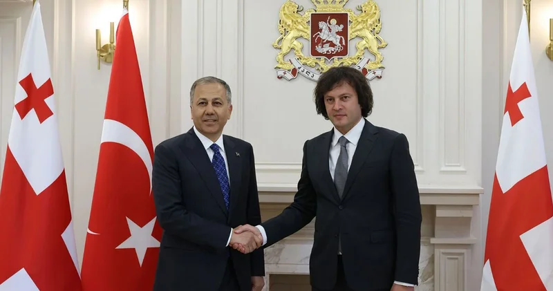 Bakan Yerlikaya, Gürcistan Başbakanı Kobakhidze ile görüştü