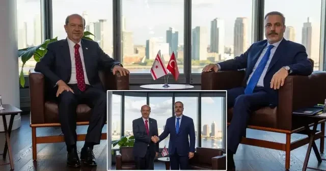 Bakan Fidan KKTC Cumhurbaşkanı Tatar ile görüştü Gündem Haberleri