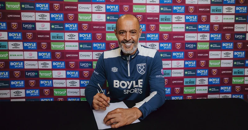 West Ham United ın yeni teknik direktörü Nuno Espirito Santo oldu
