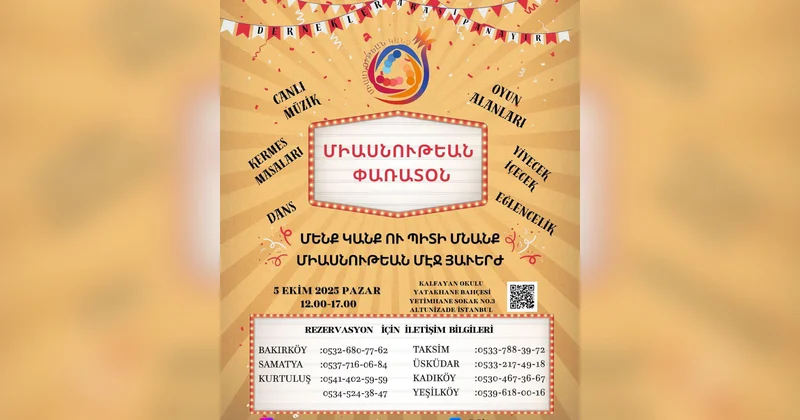Derneklerden birlik festivali Agos