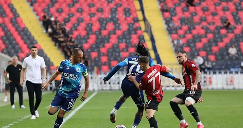 Süper Lig: Gaziantep FK ile Samsunspor yenişemedi!