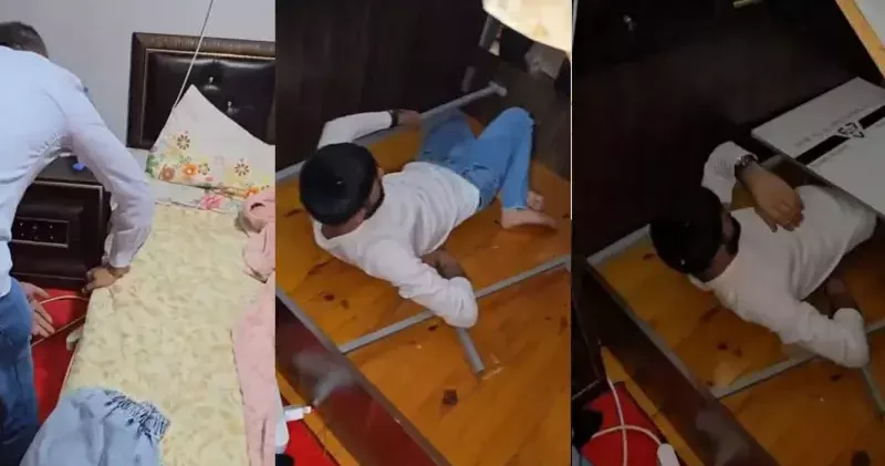 15 yıl kesinleşmiş hapis cezası bulunan cezaevi firarisi, bazanın altında yakalandı