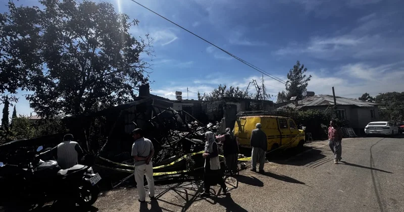 Tarsus’ta tek katlı evde yangın: Nine ve torunu hayatını kaybetti Sözcü Gazetesi