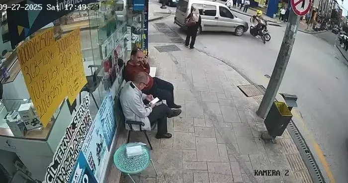 Ordu’da aracın çarptığı bisikletli çocuk yaralandı: Kaza anı kamerada