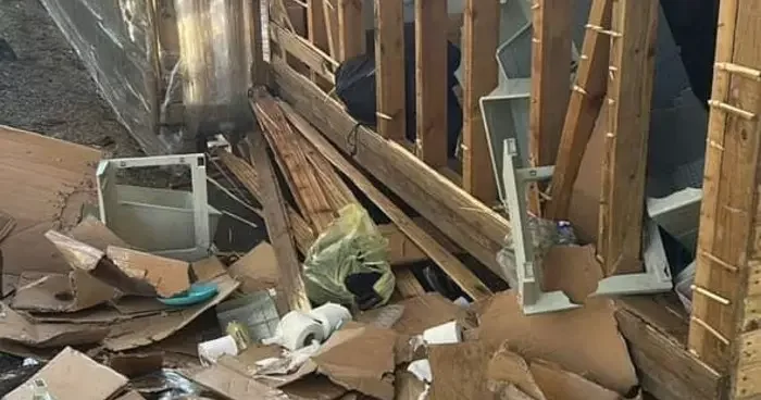 Uludağ da ayılar barakalara girdi, ortalık darmadağın oldu
