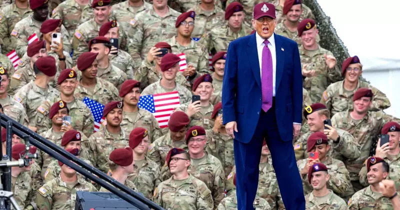 Trump son dakika duyurdu! Bölgeye asker gönderme talimatı