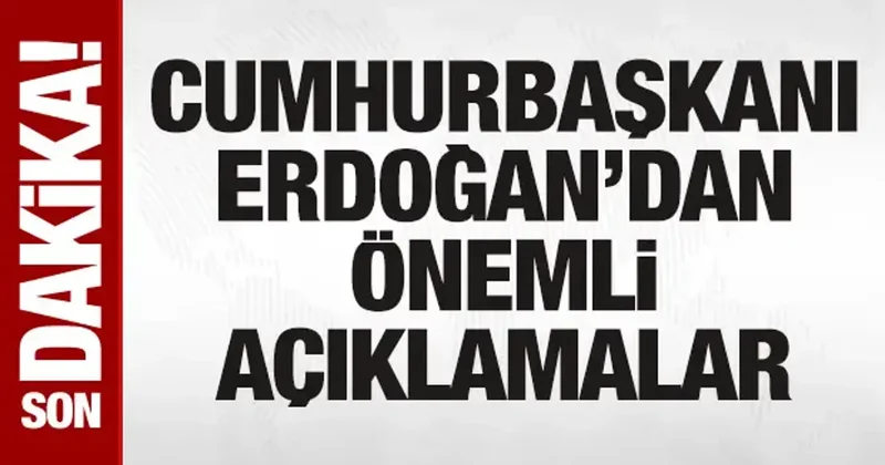 Cumhurbaşkanı Erdoğan, Demokrasi ve Özgürlükler Adası nda konuşuyor