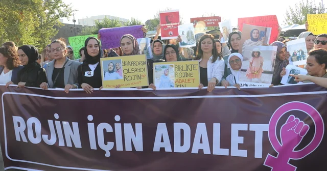 Diyarbakır da Rojin için adalet yürüyüşü Diyarbakır Haberleri