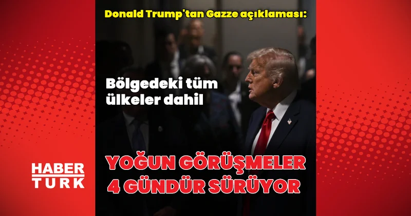 Donald Trump: Gazze ile ilgili yoğun görüşmeler yapıyoruz Dış Haberler