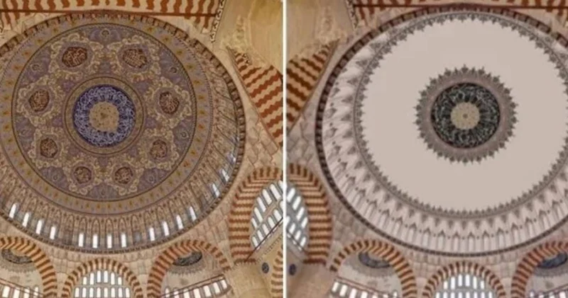 Tepki yağmıştı: Selimiye Camii ndeki restorasyon durduruldu