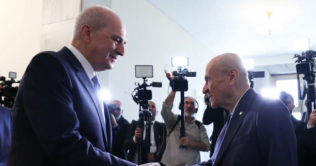 Kurtulmuş Bahçeli görüşmesi sona erdi: Terör belası artık tarihin çöplüğüne atılıyor Gündem Haberleri