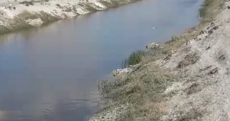 Sulama kanalında akıntıya kapılan Ahmet i arama çalışmaları devam ediyor