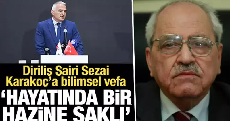 Uluslararası Sezai Karakoç Sempozyumu başladı... Bakan Ersoy: Hayatında bir hazine saklı