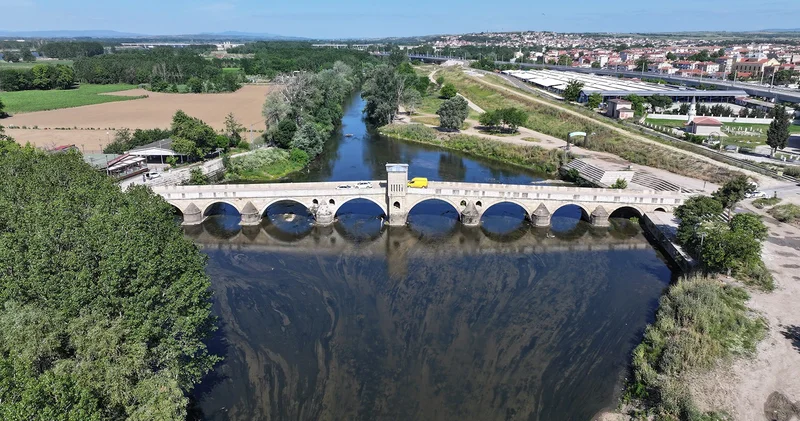Mayıs yağmurları Tunca Nehri ne yaradı: Debisi 2 kat arttı
