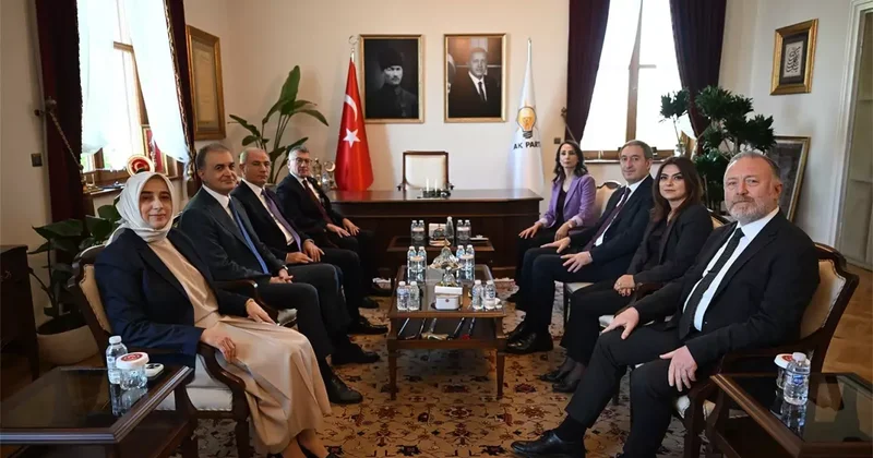 DEM Parti ziyareti sonrası AK Parti den ilk açıklama: Herhangi bir aksama yok