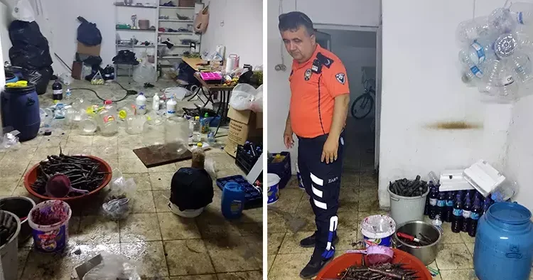 Tuvaletten sızan su üretim alanına karışıyordu... Mide bulandıran imalathaneye mühür!