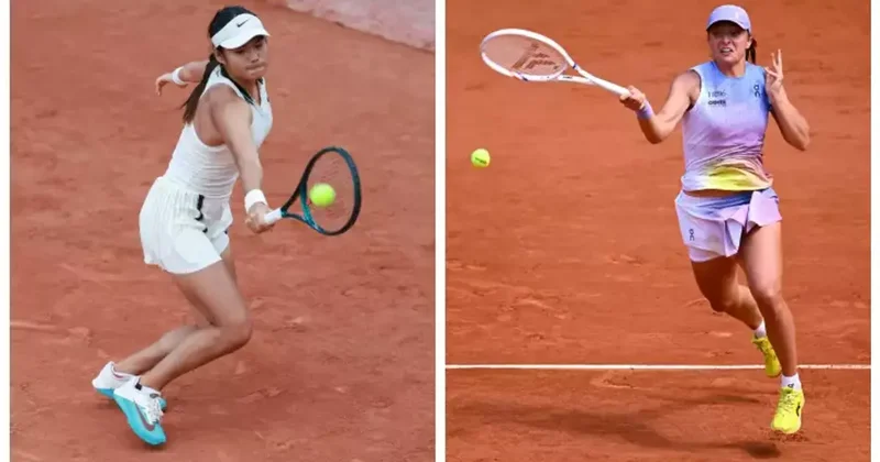 Emma Raducanu vs. Iga Swiatek: High stakes clash at Roland Garros