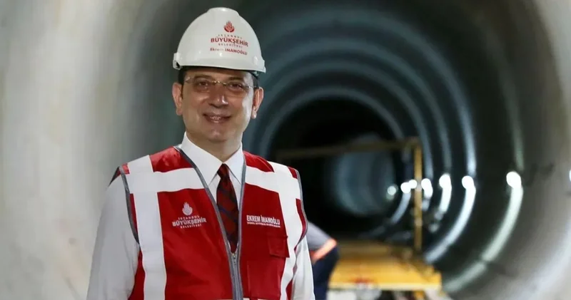 İmamoğlu: Cezaevinden bile metro yapım rekoru kırıyoruz