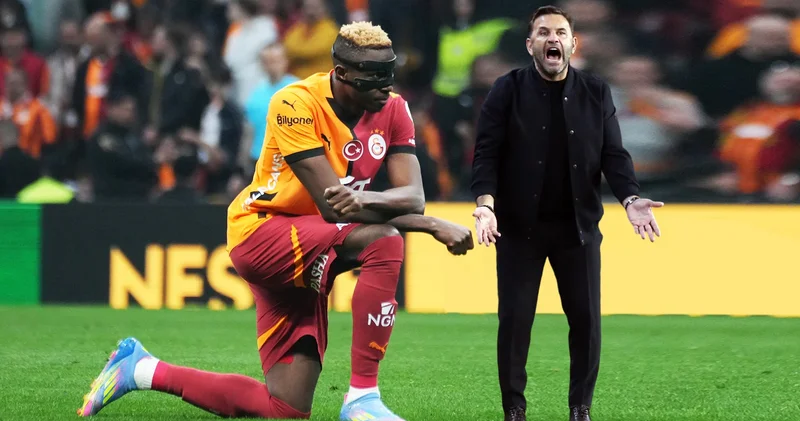 Okan Buruk isyan etti! Osimhen için ortaya atılan iddialar doğru değil